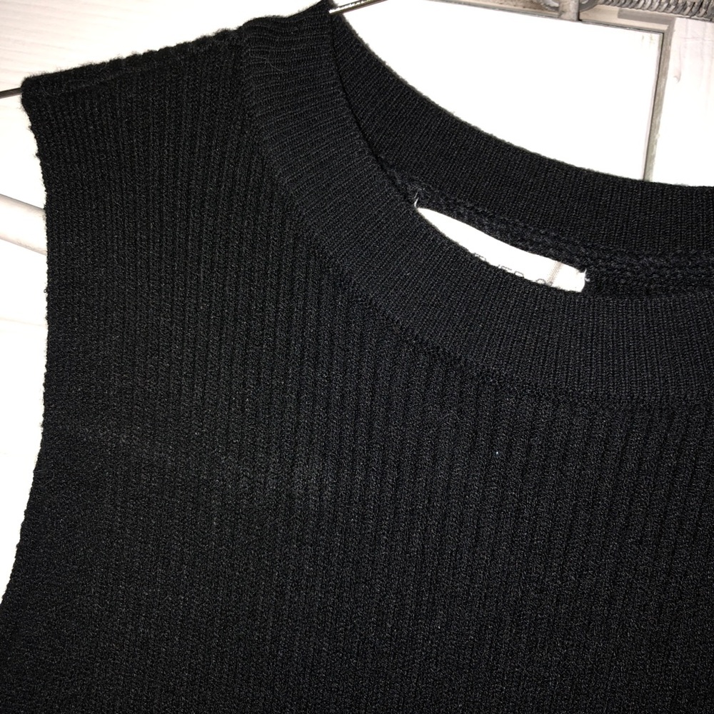 Black body con sweater dress